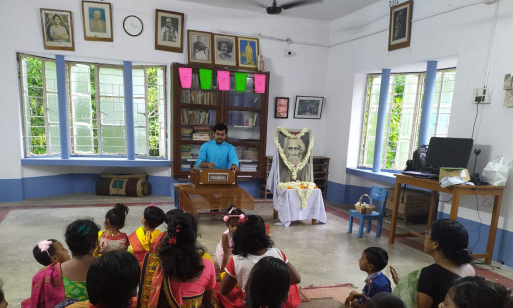 Biswakavi , KaviGuru , Gurudev's Birthday celebration at Kishalay Vidyaniketan